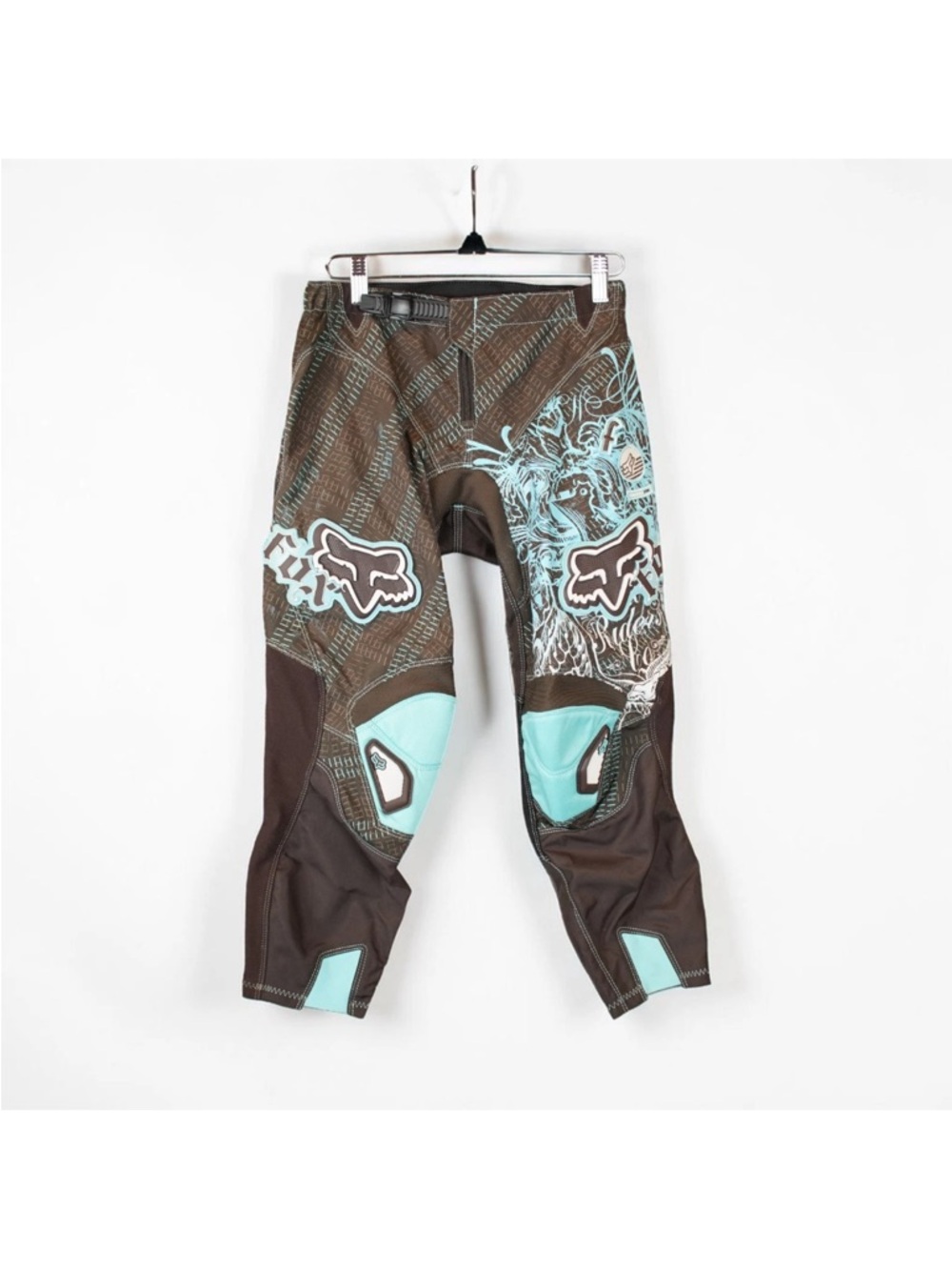 Fox Racing Motocross Pants 180 Boys Kids 10/26 Blue Black Moto X ATV Dirt Bike